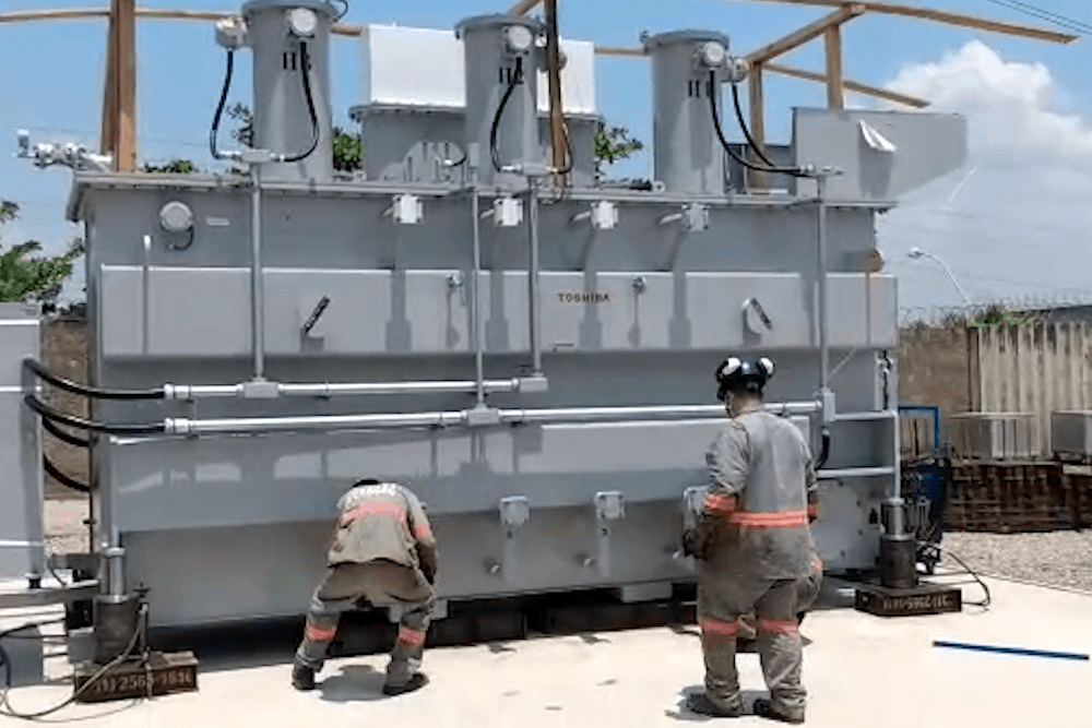 Remoção Industrial Transformador de Energia